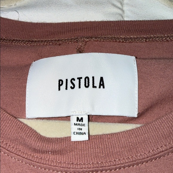 Pistola- dusty Rose crewneck tee relaxed, fit, muscle sleeves. M - Picture 7 of 7
